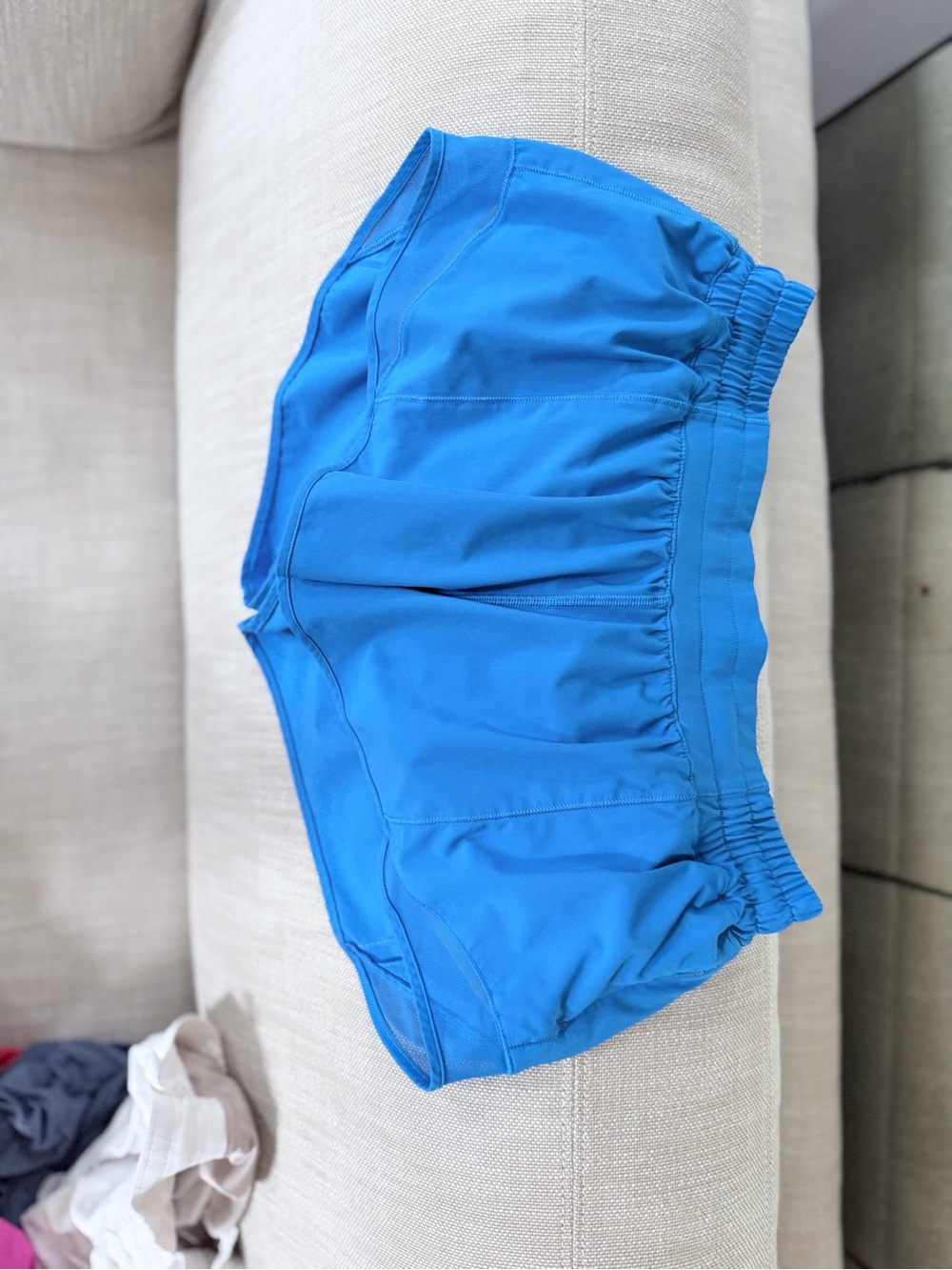 lululemon athletica Bright Blue Athletic Hotty hot Shorts 2.5 inch inseam